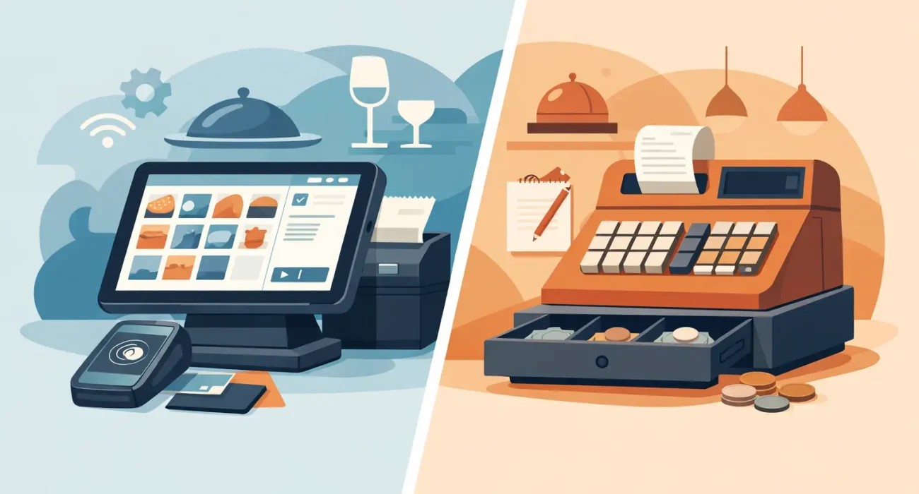 Restaurant POS Versus Traditional Cash Register